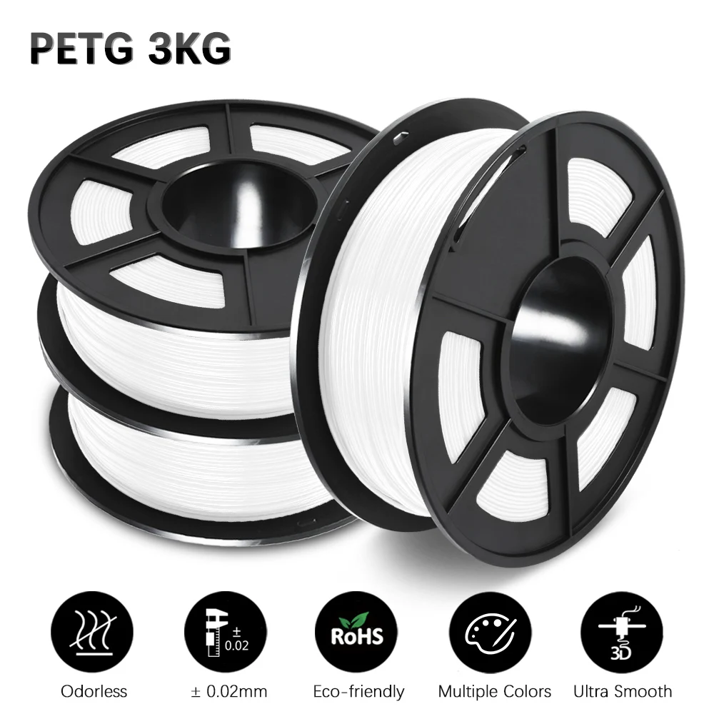 

Нить для 3D-принтера, 1,75 мм, 3 рулона в комплекте