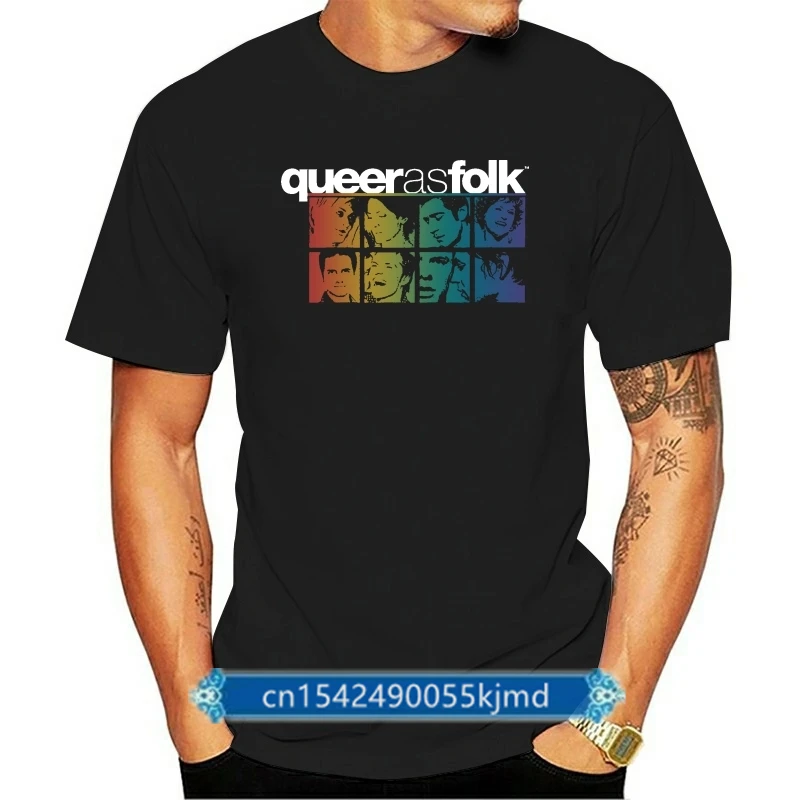 

Официальное шоу Queer как Народный литой мужской топ для взрослых футболки топы S-3XL