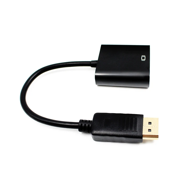 Порт дисплея порт переходник dp-vga внешний кабель для ПК ноутбука монитора HDTV
