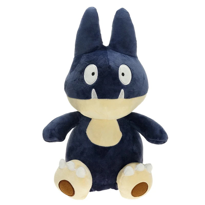 

37cm Big Size Anime Munchlax Plush Toys Blue Cat Soft Stuffed Animals Doll Kids Birthday Gift
