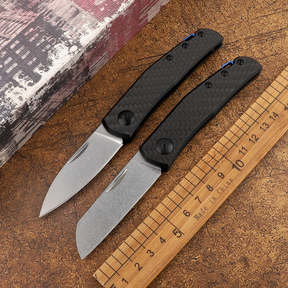 Складной нож ZT 0230 карманный складной из углеродного волокна с ручкой Mark 20CV для