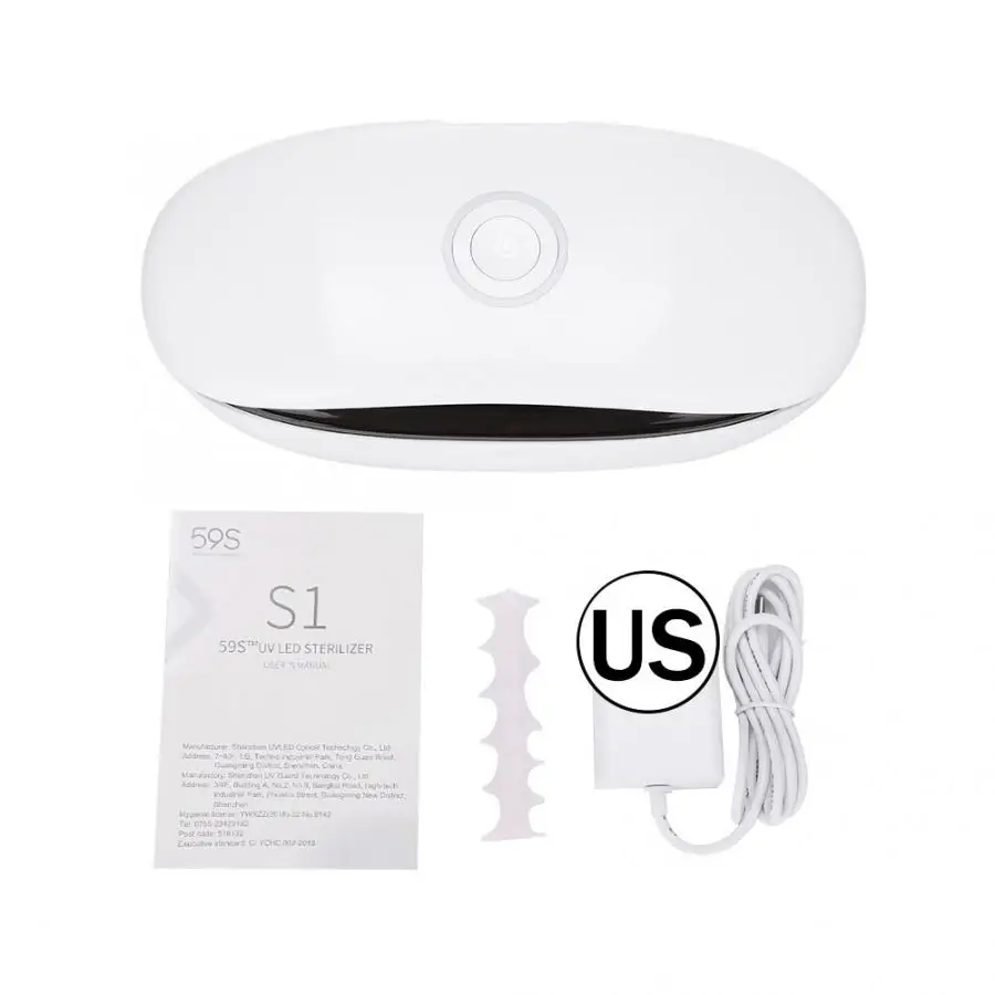 Набор инструментов для УФ-дезинфекции ногтей стерилизатор 59s
