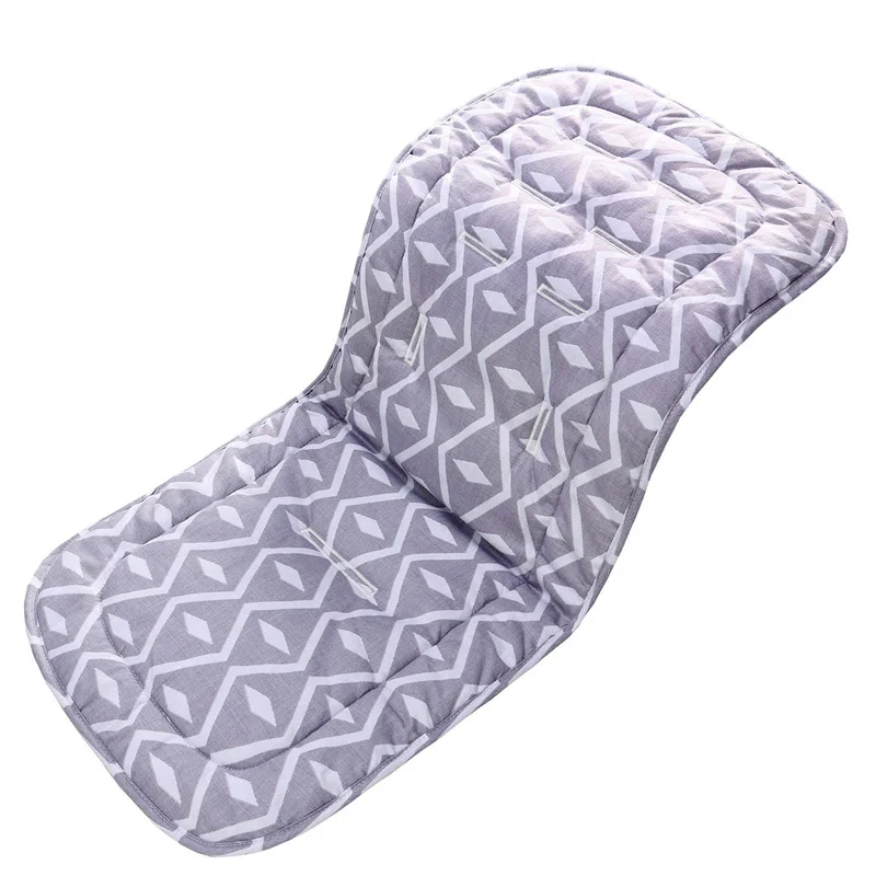 Grey geometry Аксессуары для детской коляски хлопок Матрас Подушка для детской коляски Подушка для детского кресла Yoya подушка для детской коляски двусторонний коврик на колесиках - Цвет: Grey geometry