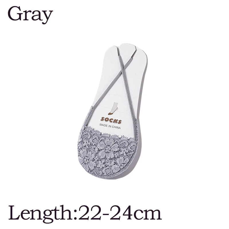E-4 Новинка; прозрачные короткие кружевные носки; женские летние открытые носки-башмачки; тапочки; женские мягкие низкие невидимые носки - Цвет: E-4