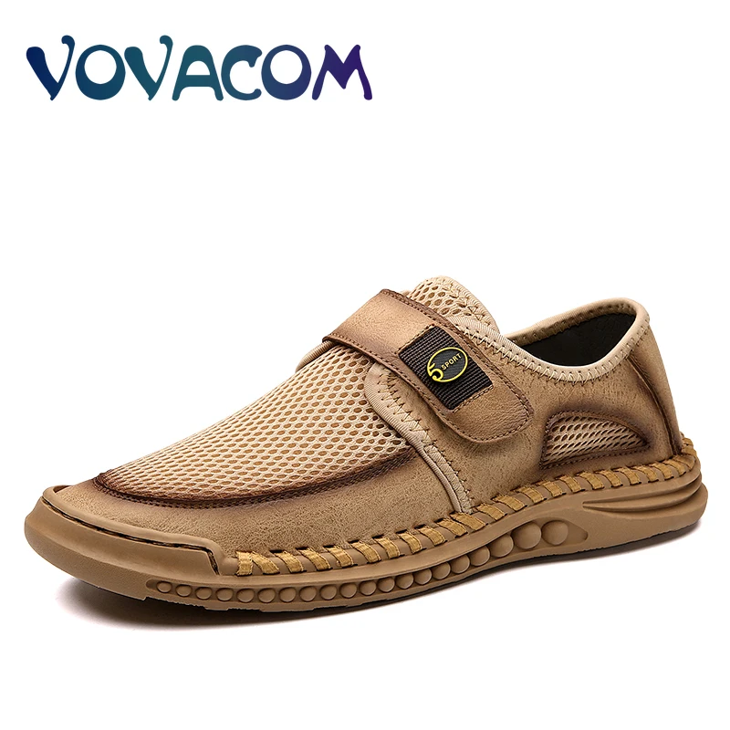 

Дышащие сетчатые мужские кроссовки, удобная повседневная обувь, мягкие Нескользящие, уличные прогулочные туфли