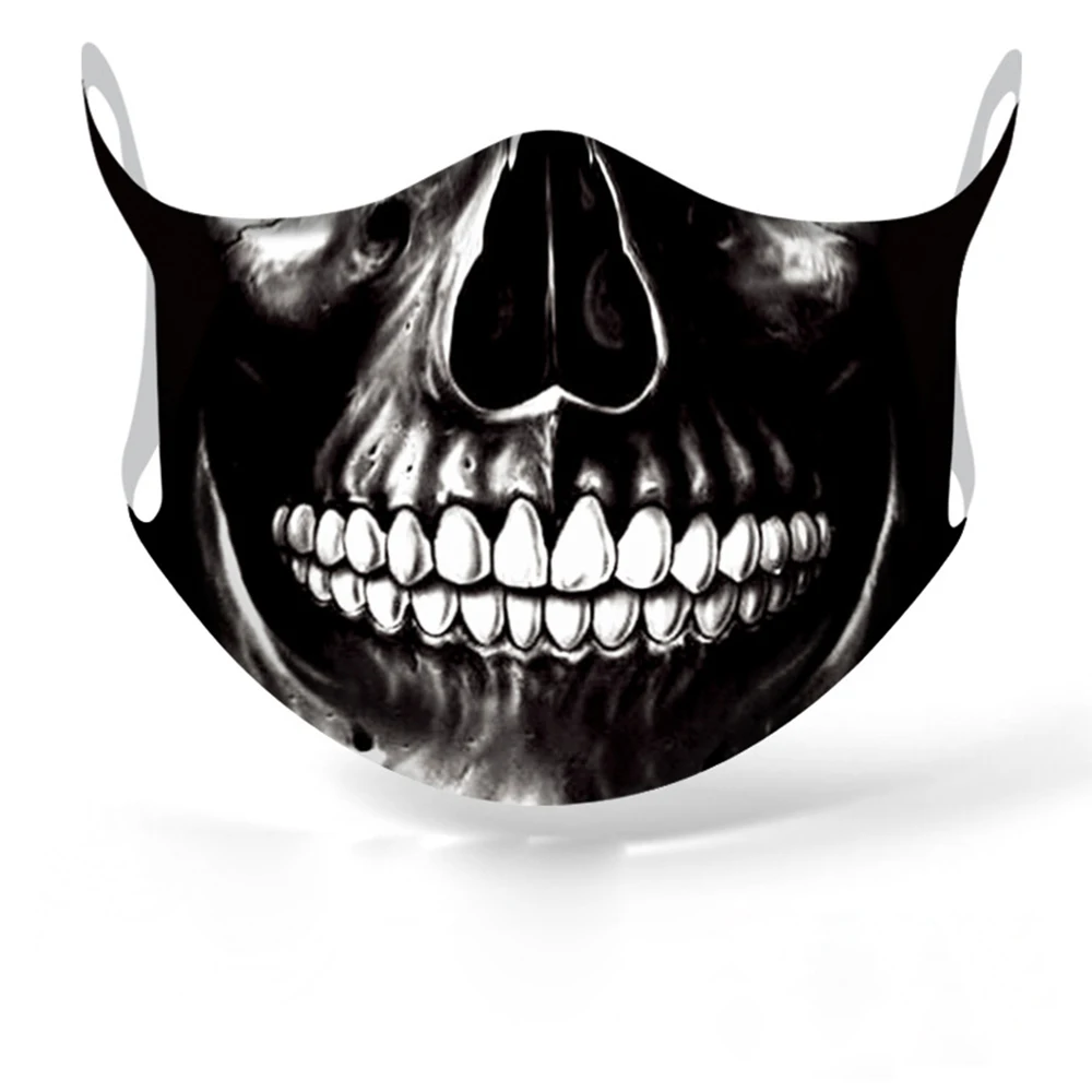 Маска в стиле супергероя из хлопчатобумажной ткани для косплея моющаяся