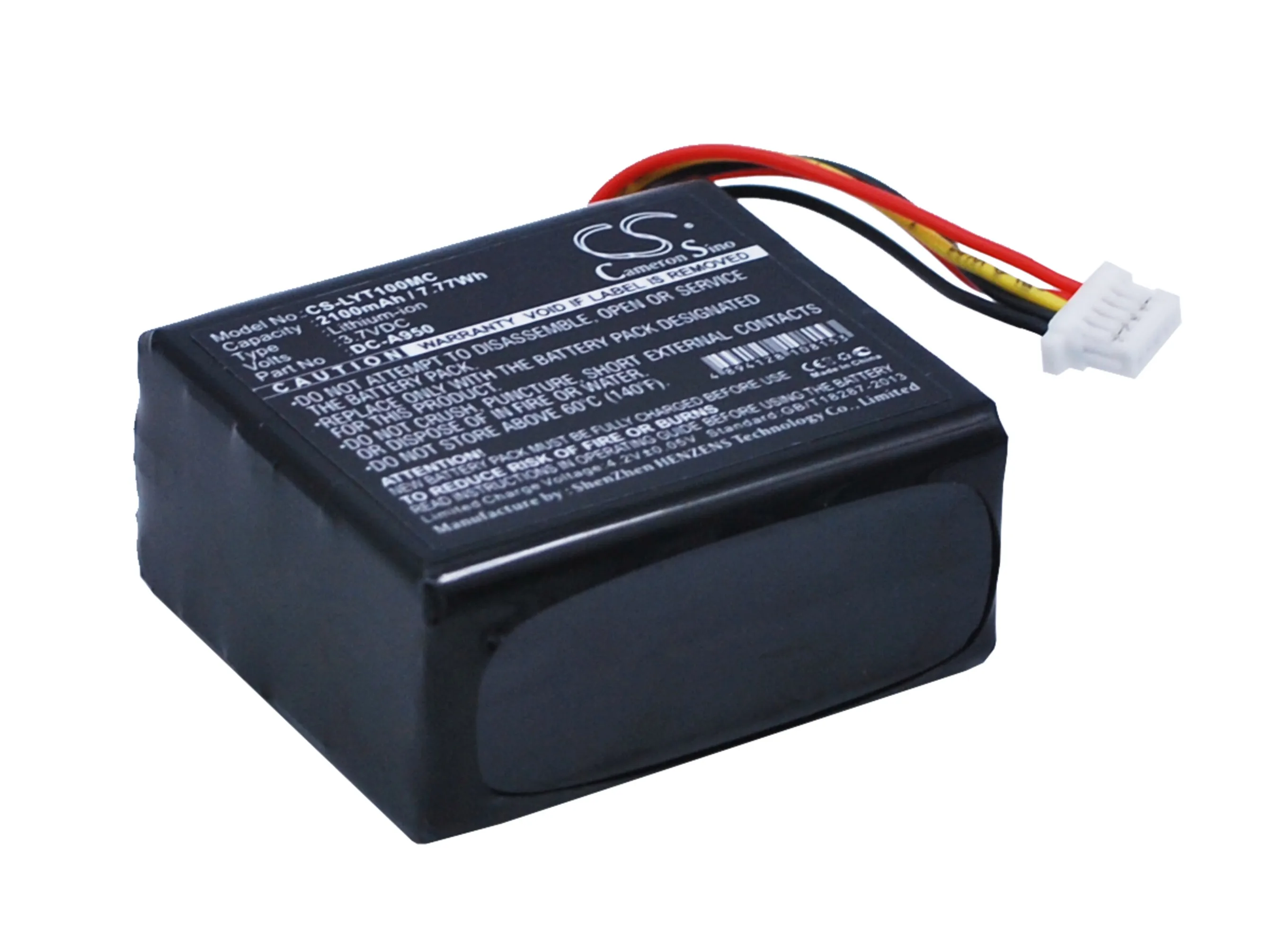 Аккумулятор для LYTRO DC A950 ILLum A1 F1 2100mAh / 7.77Wh|Аккумуляторы мобильных телефонов| |