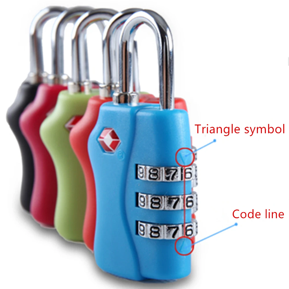 3-значный циферблат комбинационный замок с паролем миниатюрный чемодан кодовым