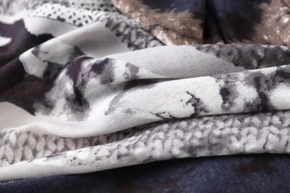 New Popular Sexy Trendy Charming Graffiti Print Shawl Scarf Special Fashion Woman Accessories Newest scarves | Аксессуары для