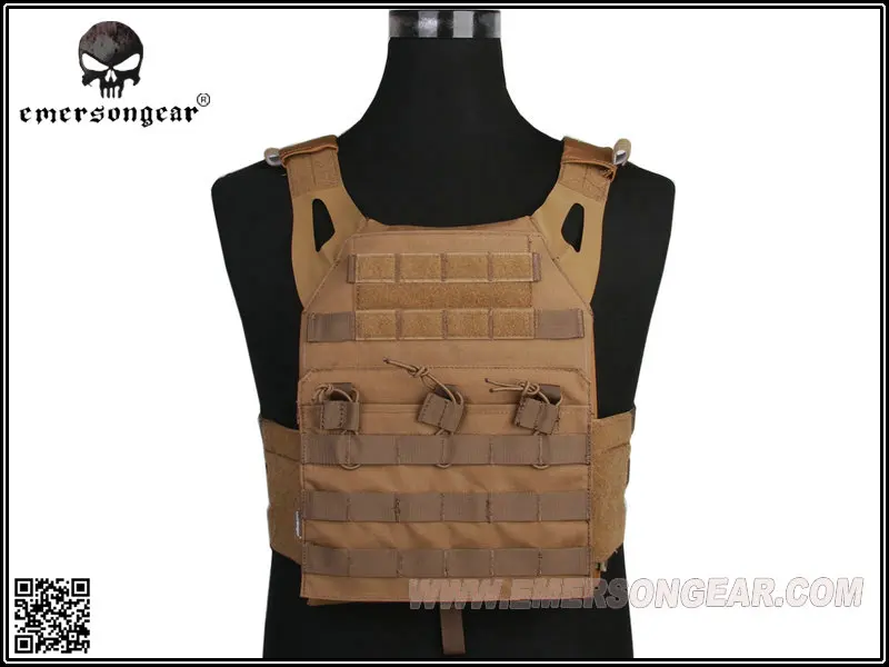 CB Emerson gear Emerson JPC тактический жилет бронежилет нейлон Molle защитная пластина Перевозчик военный страйкбол боевой CS Wargame gear - Цвет: CB