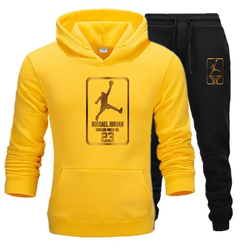 

2 Pieces Sets Tracksuit Men HoodeSweatshirt+pants Pullover Hoodie Sportwear Suit Ropa Hombre Casual Men Clothes Size S-4XL
