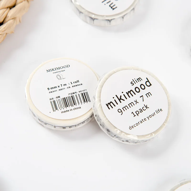 4 шт./лот японская васи лента декоративная скотч декоративные ленты скрапбук