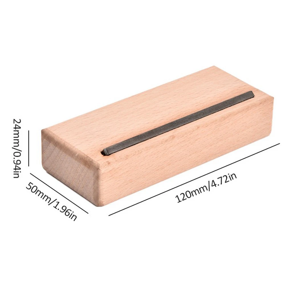 

Fret Bevel File 45 Degree 4.72' - Great for beveling frets on Guitars