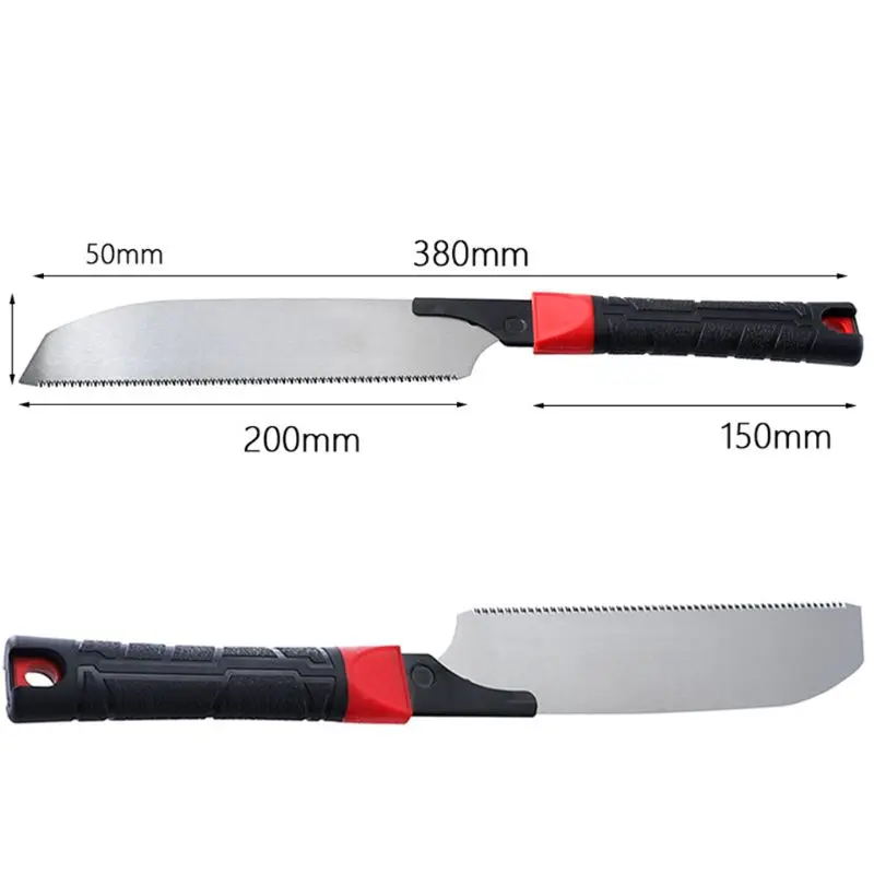

Woodworking 3-edge Teeth Hand Saw SK5 Carbon Steel Tenon Fine Tooth Wood Cutter Cutting Tool