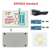 ezp2023 usb spi programmer full set with 12 adapter test clip sop816 support 24 25 93 95 eeprom flash bios minipro programmer