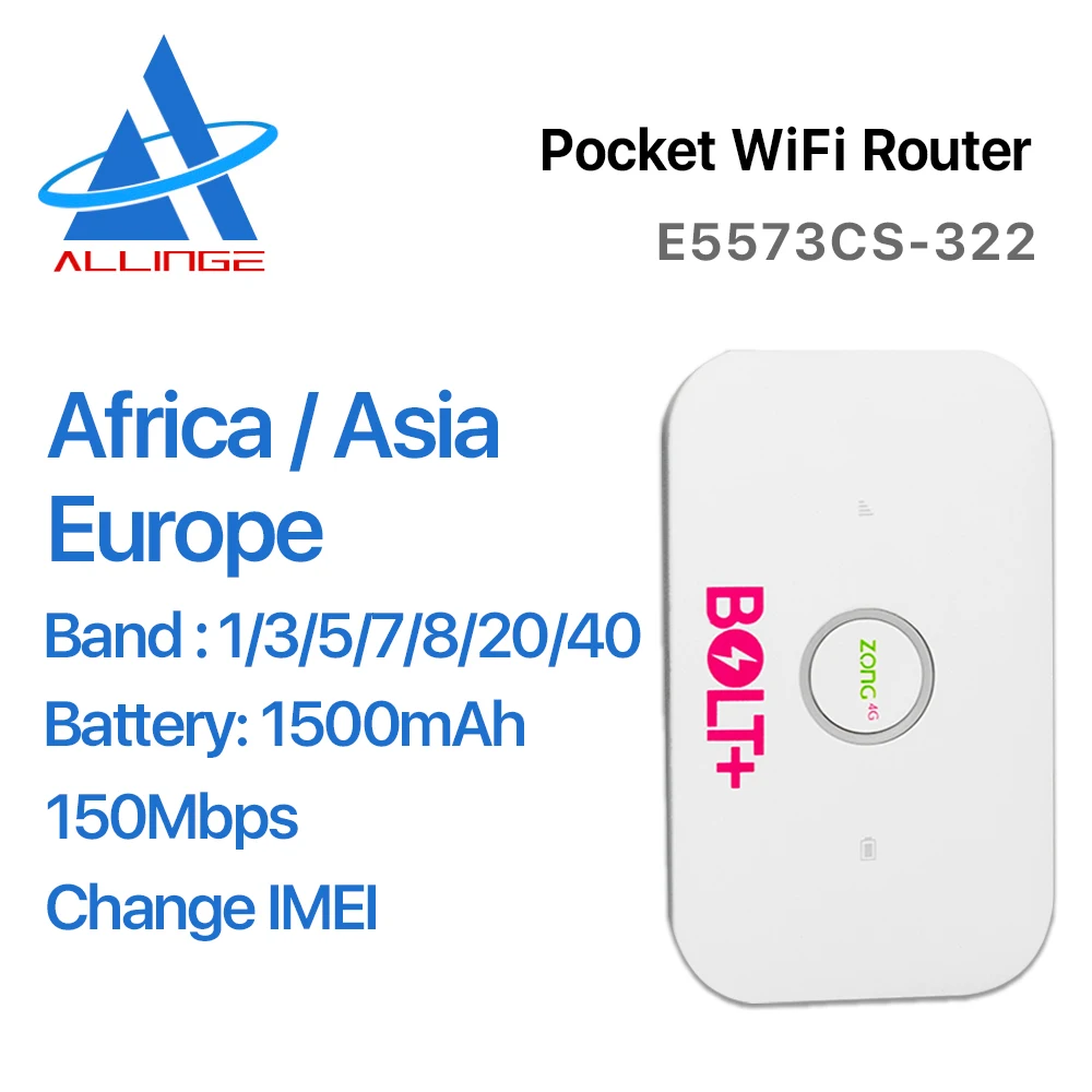 ALLINGE разблокирована Беспроводной маршрутизатор E5573Cs-322 болт 4G 3G LTE мини
