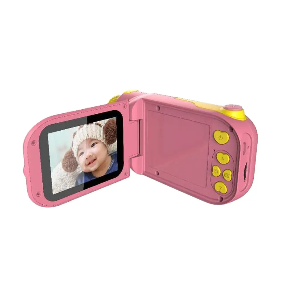 

Детская видеокамера, Full HD, 2000 Вт, пиксели, цифровая видеокамера, запись фото, видео, DV с экраном IPS 2,4 дюйма для детей