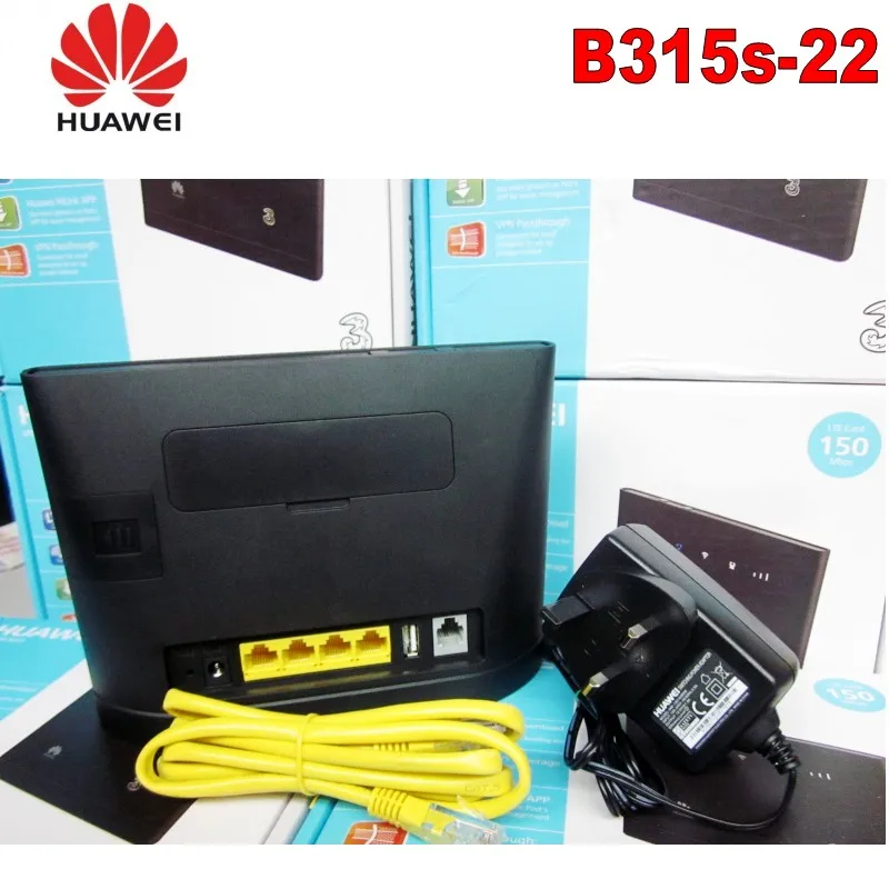 Unlocked Huawei 4g LTE Wifi Router 150Mbps 4G LTE FDD TDD wireless gateway CPE Router