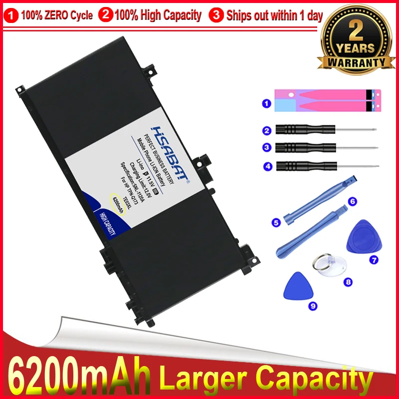 Аккумулятор HSABAT TE03XL 0 циклов для HP OMEN 15 bc011TX bc012TX bc013TX AX015TX AX017TX TPN Q173 849910