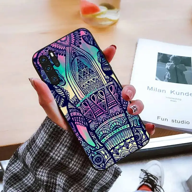 

Animals Lion Wolf Owl Elephant Lion Tiger Phone Case For Huawei honor Mate mate P 10 9X 10i 20 30 40 y7 pro p smart 2019 lite