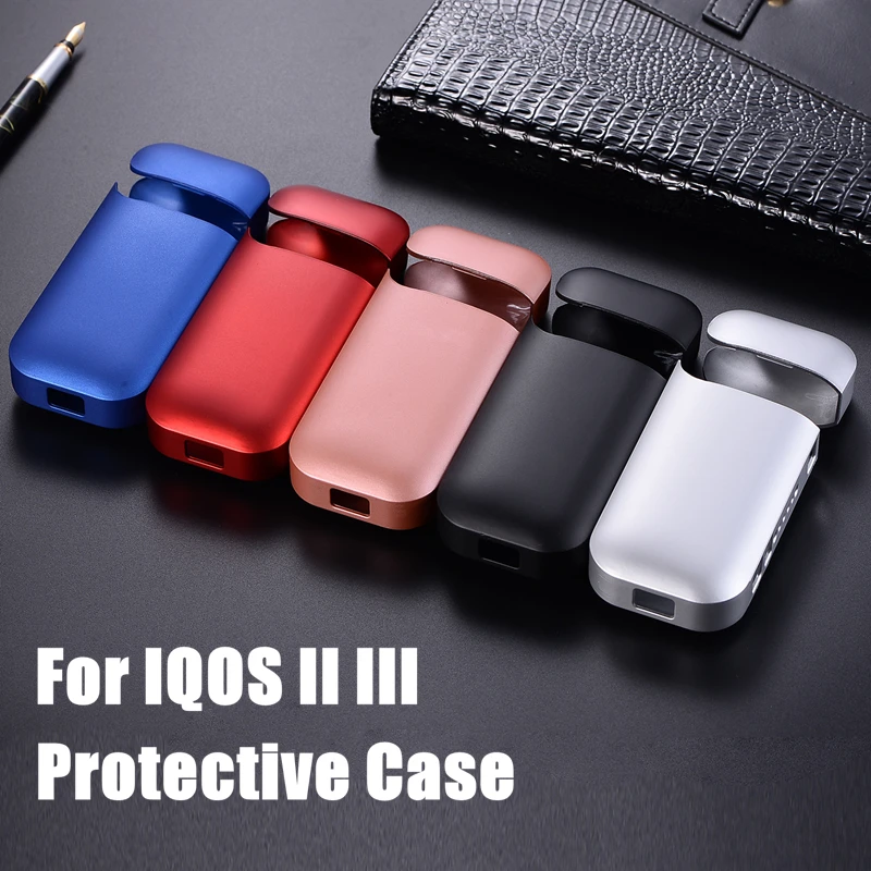 5 цветов Жесткий ПК рука чувствовать себя толще IQOS чехол для IQOS 2/3 плюс пластиковый чехол рукав защитный чехол для портсигара