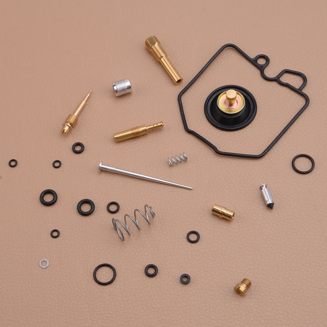 

Carburetor Carb Repair Rebuild Kit & Air Cut Off Valve Set Fit for Honda CX500C CX500 Custom CX500D Deluxe KH-0373NFR