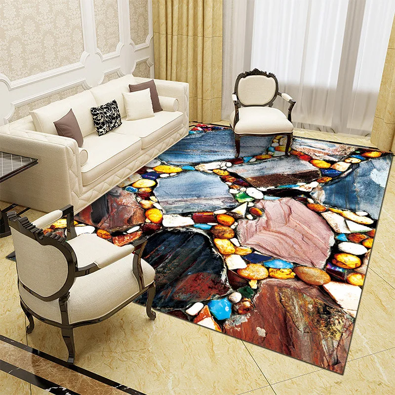

1314 Living Room Carpet Personality Bedroom Study Cloakroom Dressing Room Floor Mat Door Mat Custom Rug