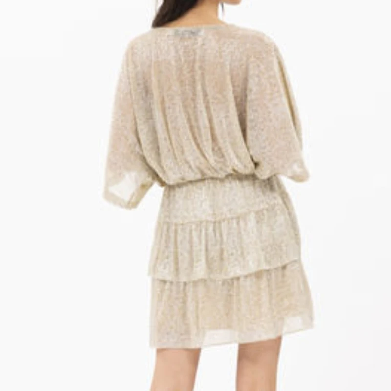 Блестящий глиттер расшитый блестками с глубоким вырезом сексуальное платье для