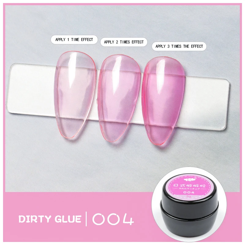 

Icy Jelly Nail Polish Semi Transparent Nail Gel Lacquer UV LED Esmalte Permanente Gellak Hybrid 5g Nail Transluscent Color