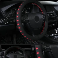 car steering wheel covers fit for most cars eva punching car steering wheel cover diameter 38cm skidproof interior accessories