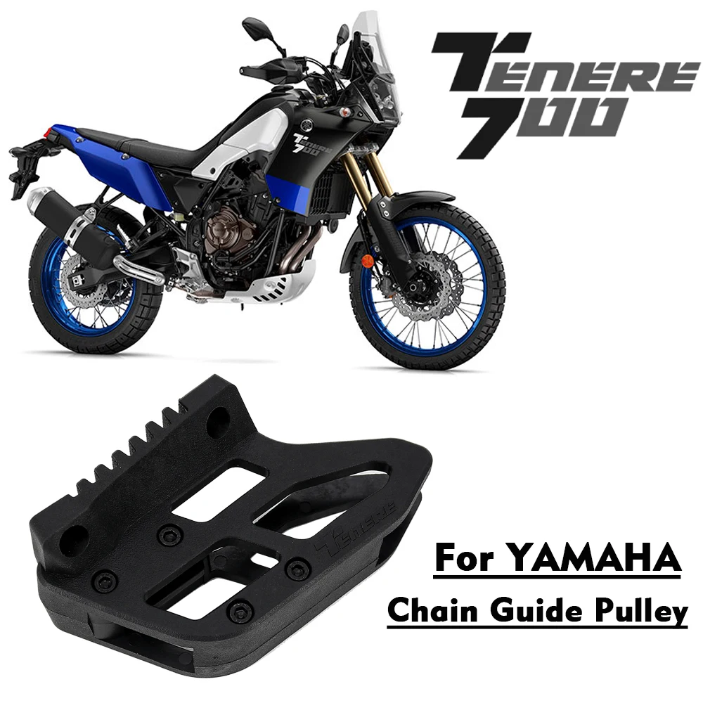 

For YAMAHA Tenere 700 TENERE 700 T 700 T7 Motorcycle Chain Guide Pulley Chains Stabilizer Chainring Protector Plate Guard Cover