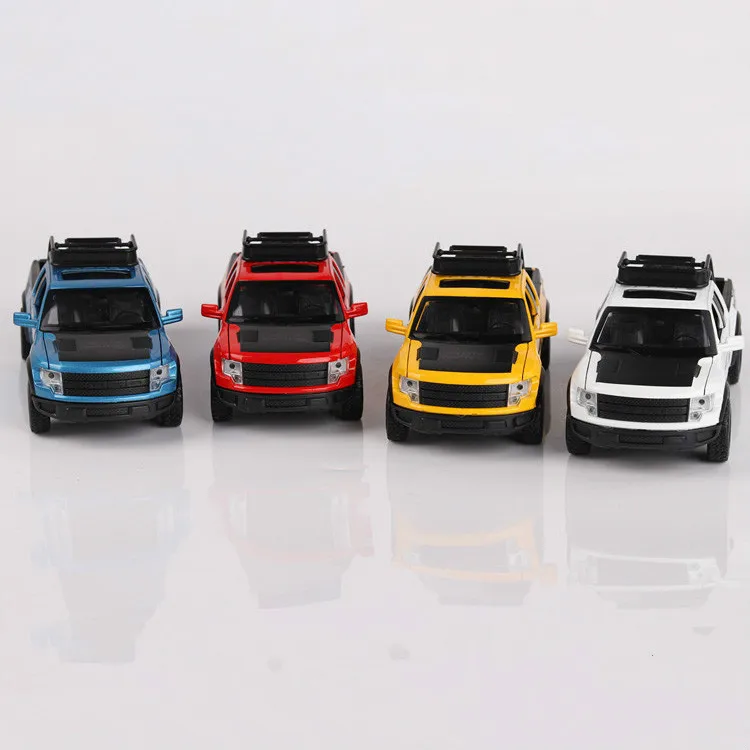 Высокая имитация изысканной модели игрушек Стайлинг автомобиля 1:32 Ford F150 Raptor