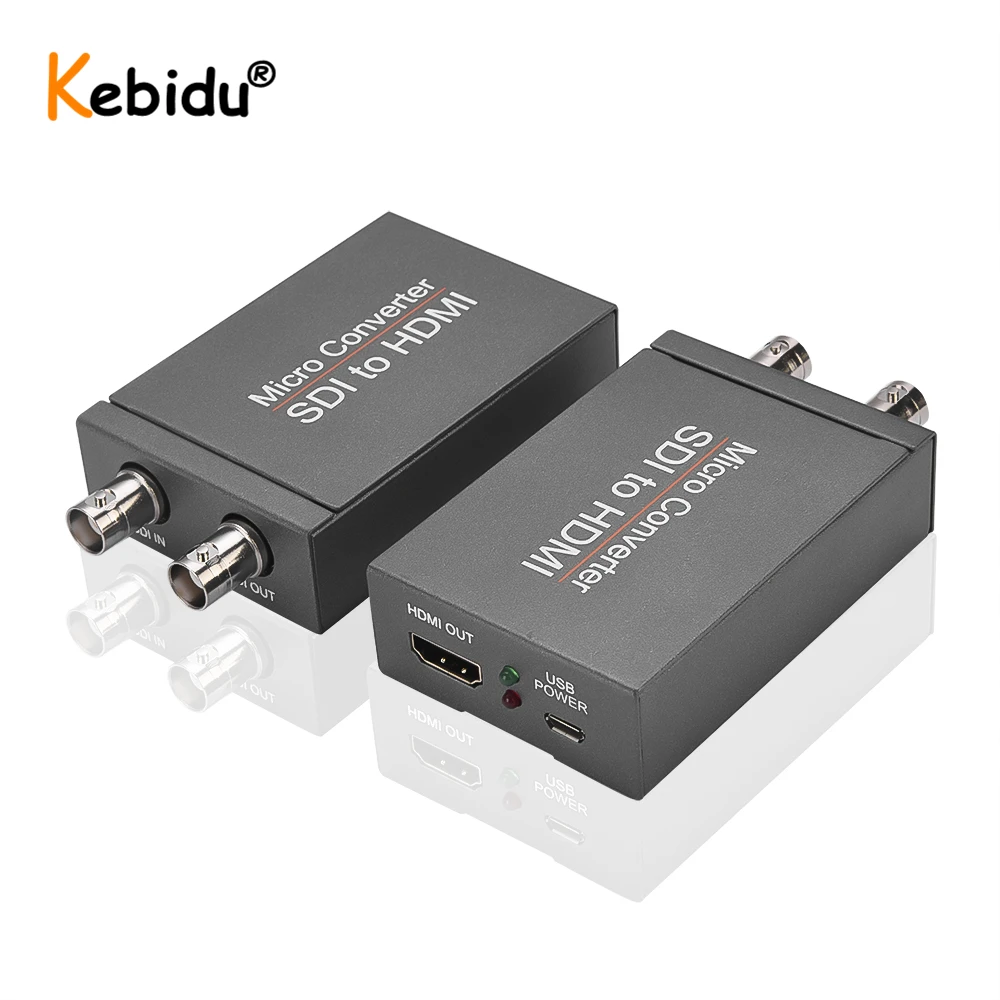 Микро-конвертер SDI в HDMI-совместим с мощным мини-видеоадаптером 3G HD аудио для