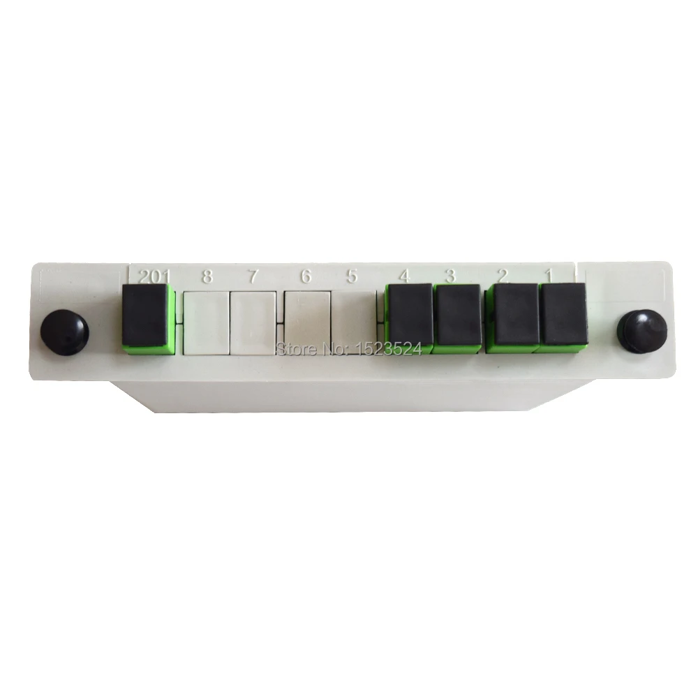 Бесплатная доставка 1x4 LGX коробка Кассетная карта вставки SC/APC PLC сплиттер модуль