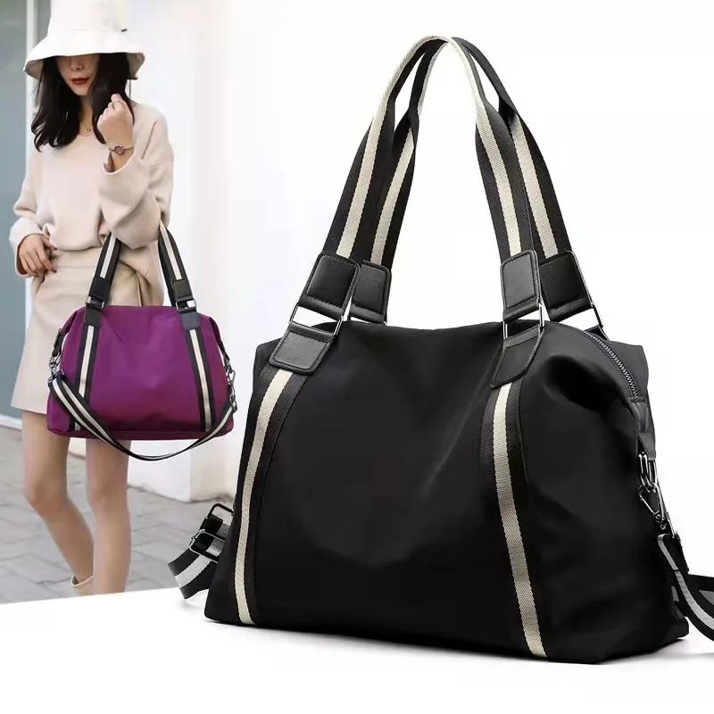 

New large-capacity handbag waterproof diagonal women's bag shoulder travel leisure simple bag