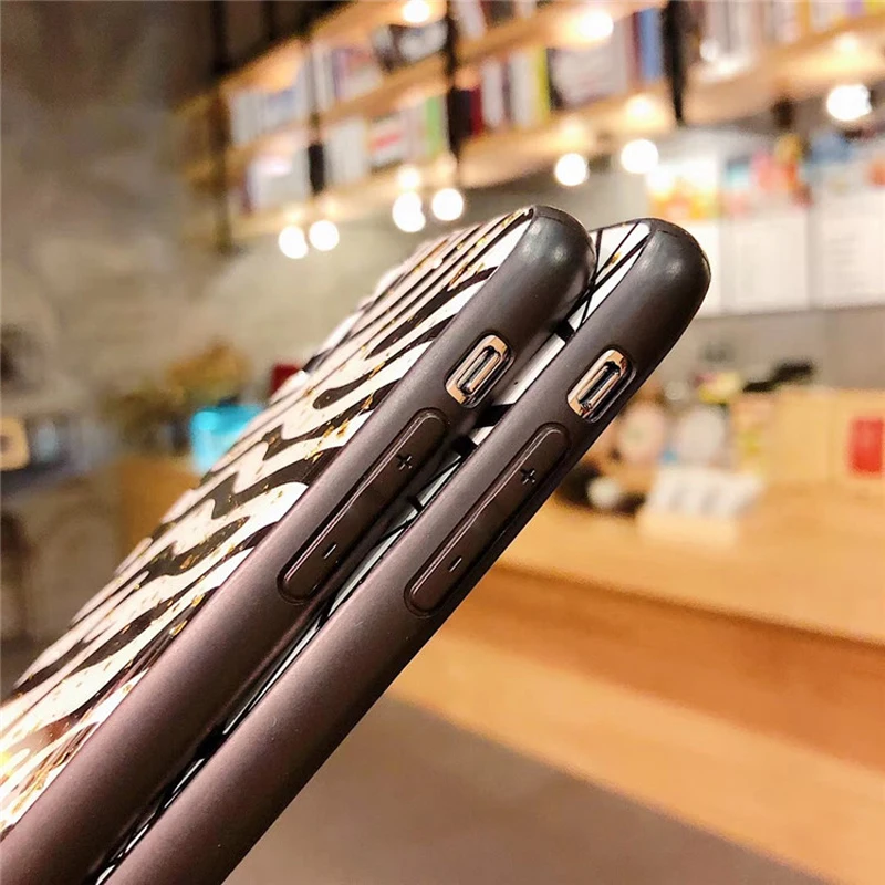 Золото Фольга Детские футболки с принтом Корова леопард чехол Зебра для samsung Galaxy
