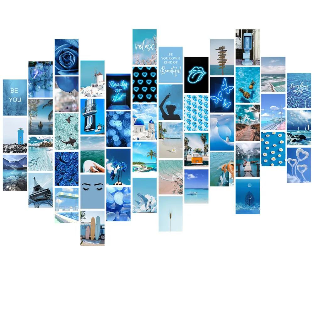 

50 шт., неоновый настенный постер в богемном стиле