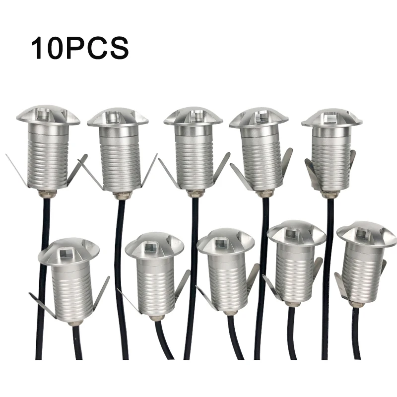 10 шт./упаковка светодиодный встраиваемый светильник 3 Вт 1/2/3/4 вид