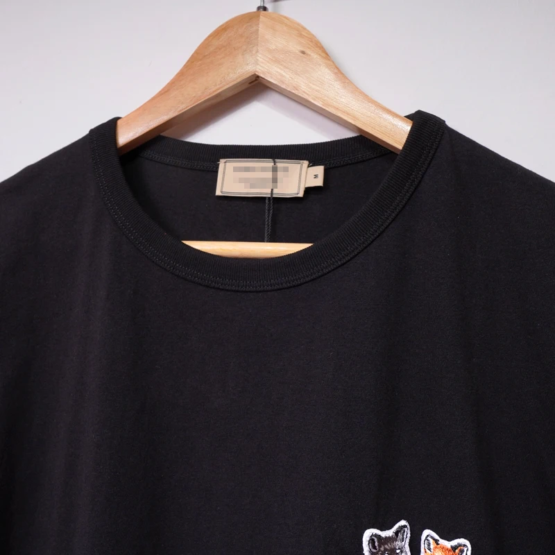 

Women Fox Print Graphic Tees Summer O Neck Short SleeveCotton Logo T-Shirt Simple Casual Good Quality Tops 2021