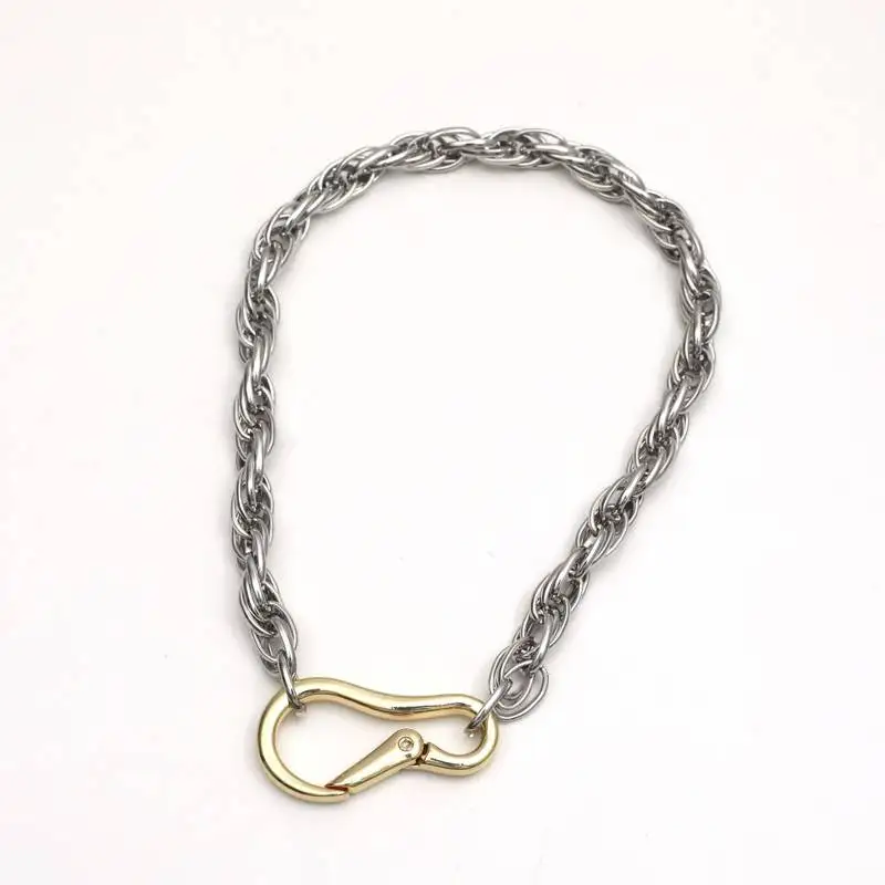 

Trendy Hip Hop Style Link Necklace Chain Choker Necklace for Women Accessories Fashion Jewellery the best gift