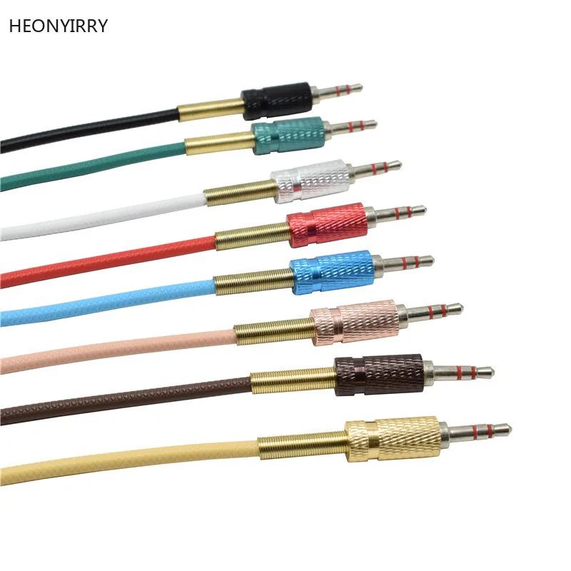 Аудиокабель с разъемом 3 5 мм металлический аудиокабель со штыревыми