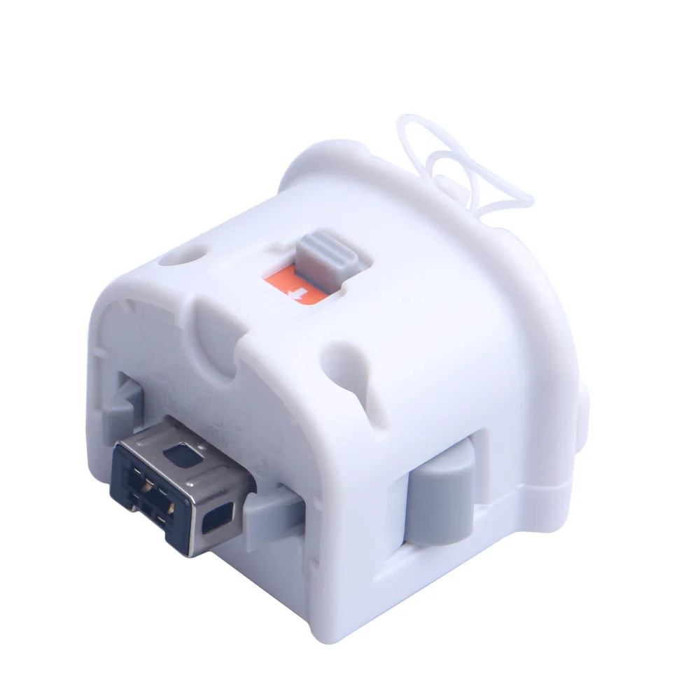 Elistooop Motion Plus датчик адаптера для консоли Nintendo Wii Remote Wireless mote Controller White | Электроника