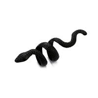 black red new punk exaggerated snake ring fashion personality opening adjustable ring jewelry for women man gothic snake rings