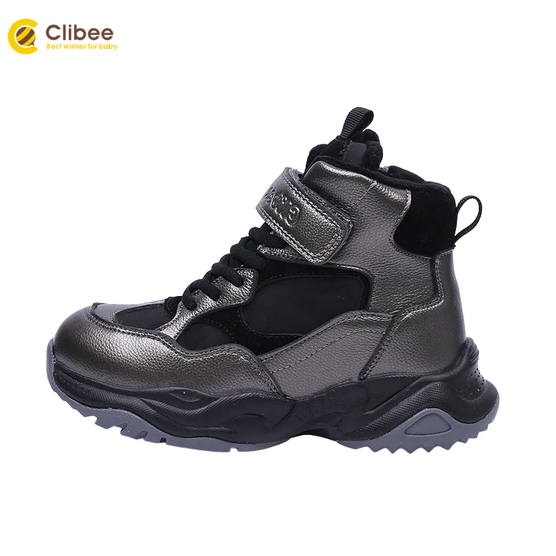 Ботинки походные детские из искусственной кожи Нескользящие 2020 |