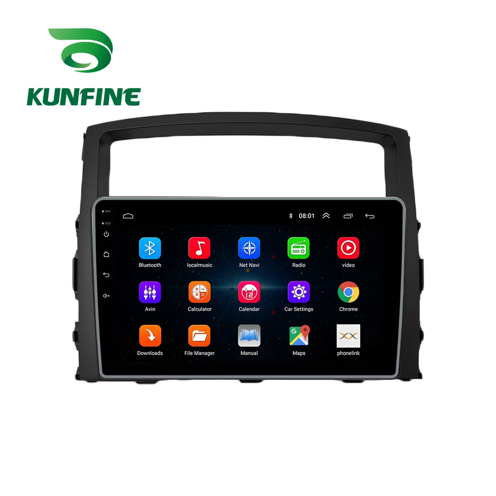 Автомобильная стерео-система для Mitsubishi Pajero V97 2006-2011 Восьмиядерный Android 10 0