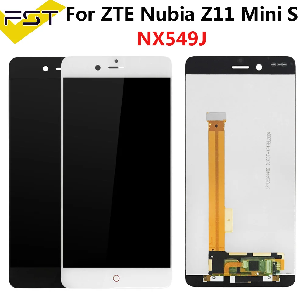 

ЖК-экран для ZTE Nubia Z11 mini S NX549J, сенсорный датчик, дигитайзер, замена для ЖК-дисплея TE Nubia Z11 Mini TD-LTE NX529J