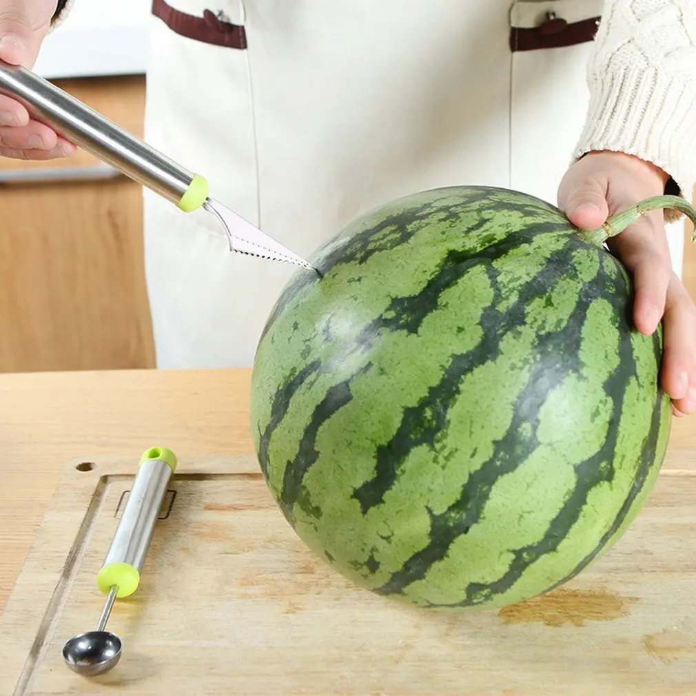2018 нож для резьбы по фруктам три набора ложка арбуза фруктовое блюдо инструмент