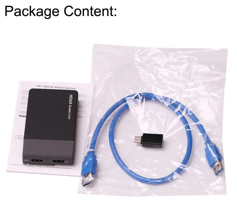 Ezcap261M USB 3,0 HDMI видео Захват карты 4K 1080P игра Запись конвертер для xbox One PS3/4 обучения Facebook OBS прямая потоковая передача