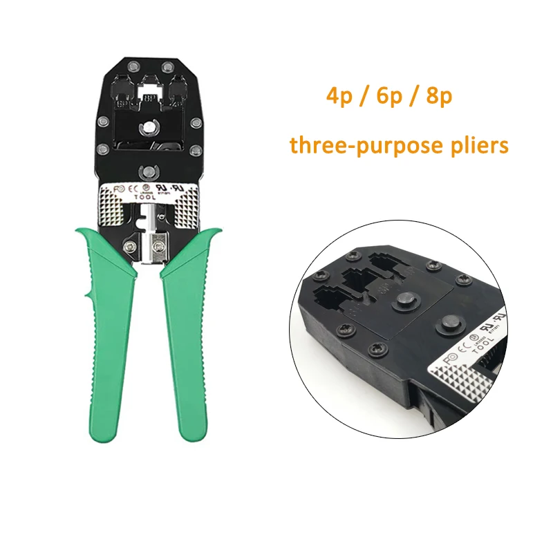 Набор инструментов для ремонта сети отвертка инструмент зачистки проводов RJ45