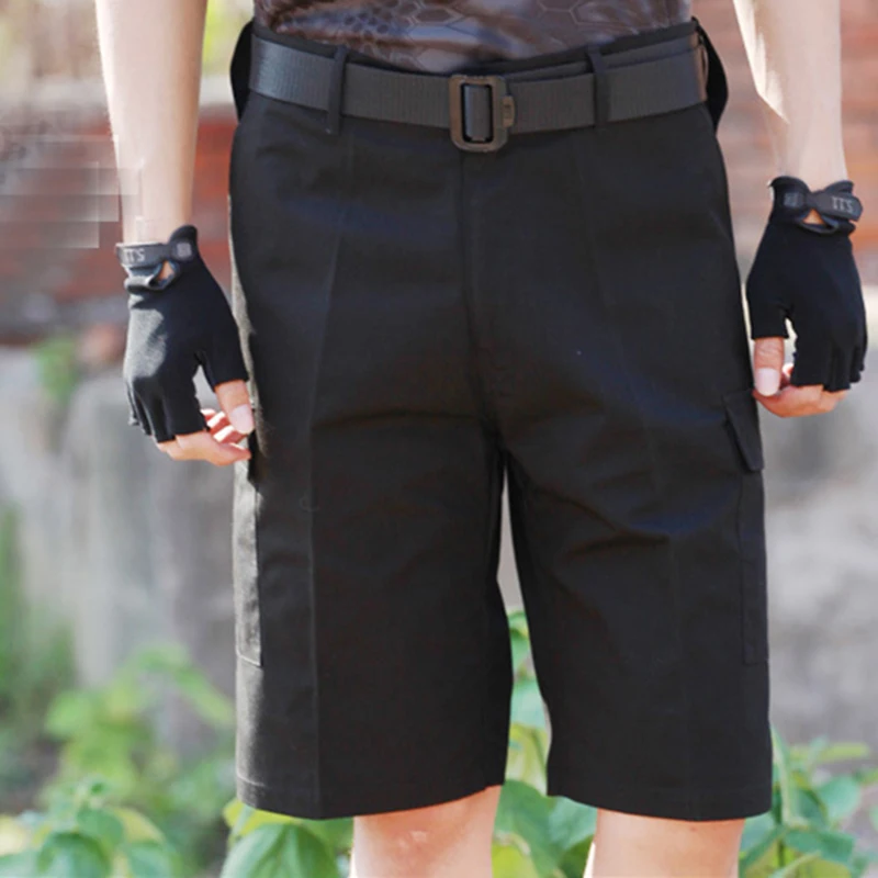 Летние мужские камуфляжные свободные карго тактические шорты для спорта на